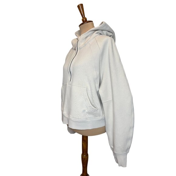 Lululemon Beige Oversized Scuba Hoodie Cropped XL/XXL - Picture 2 of 10